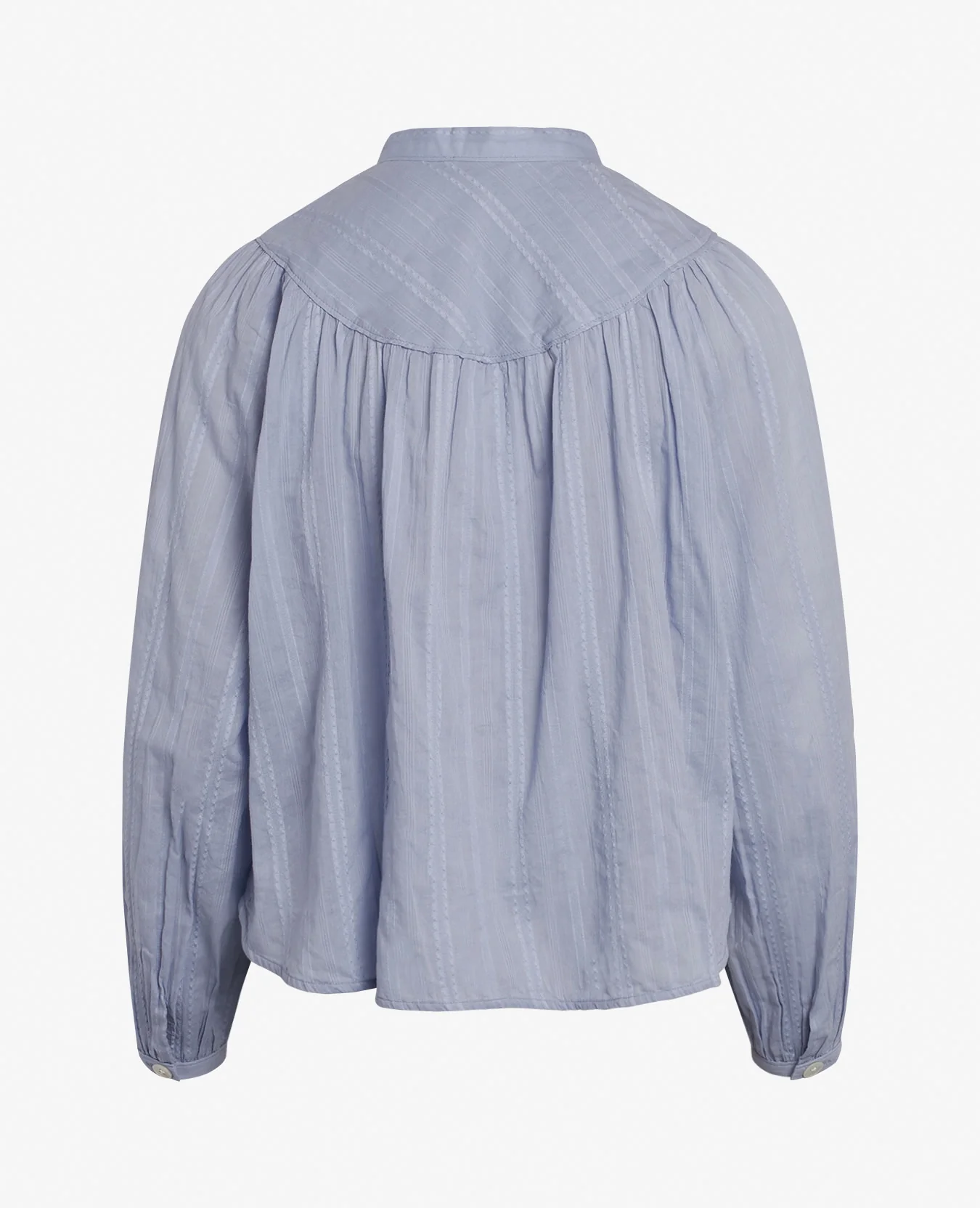 ORGANIC COTTON DOBBY BLOUSE - Image 2