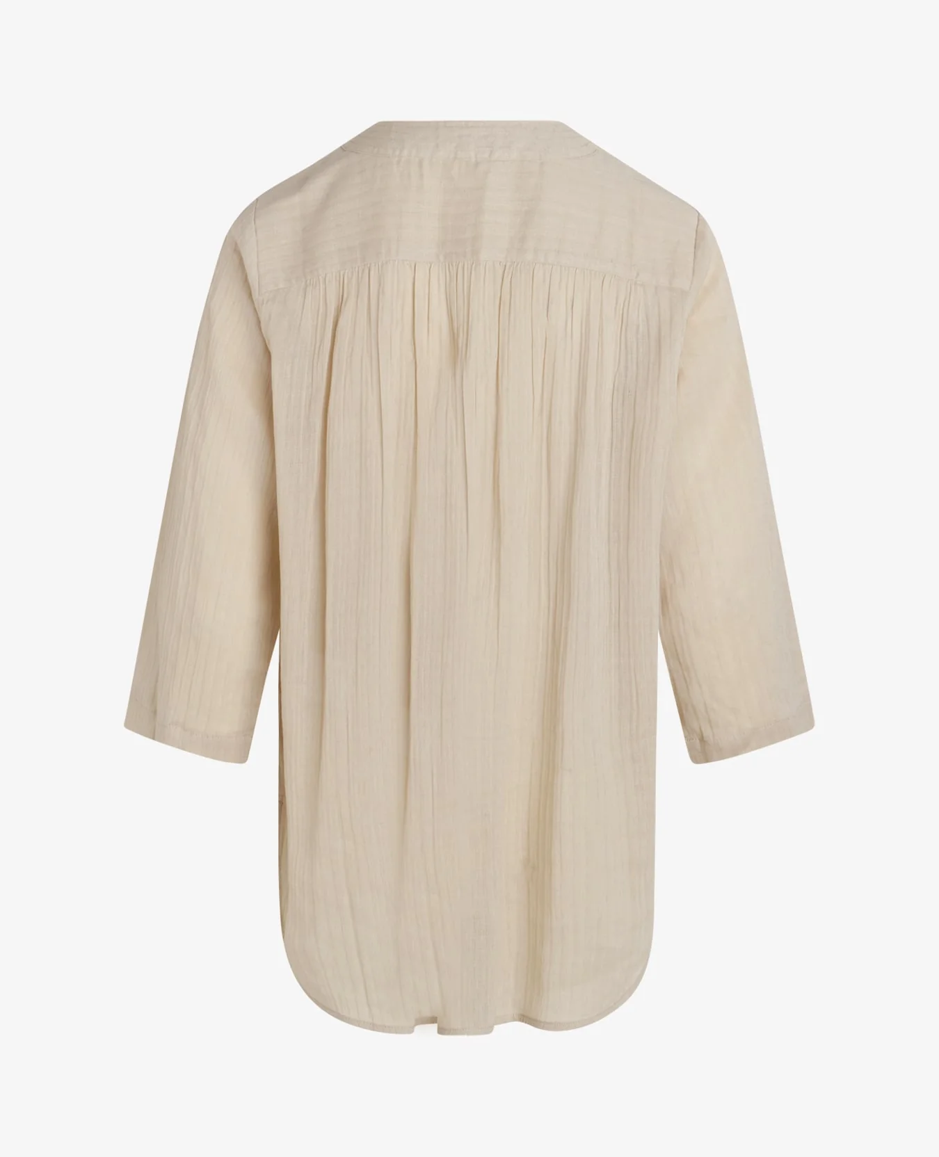 ORGANIC COTTON GAUZE BLOUSE - Image 2
