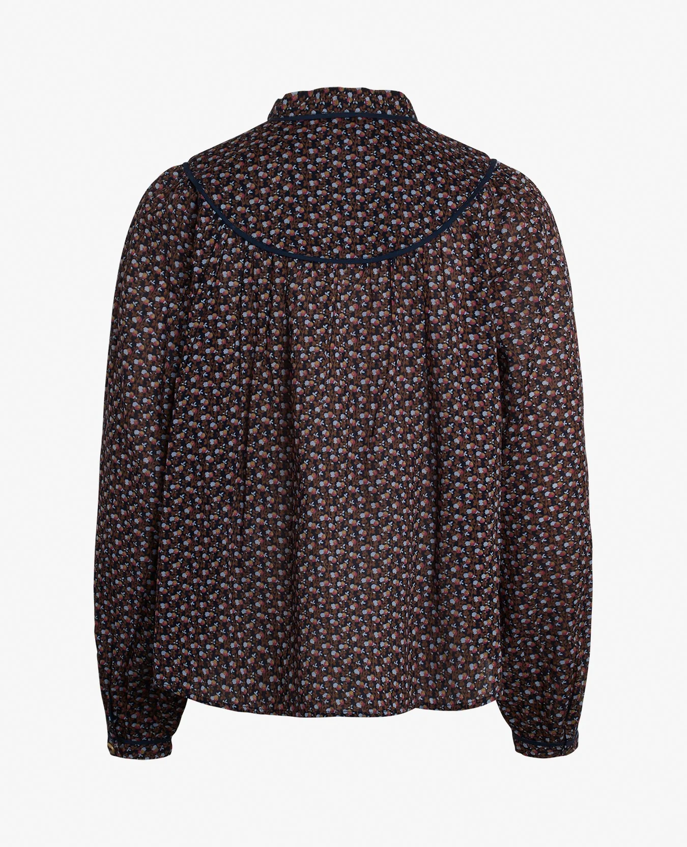 ORGANIC FLORAL COTTON BLOUSE - Image 2