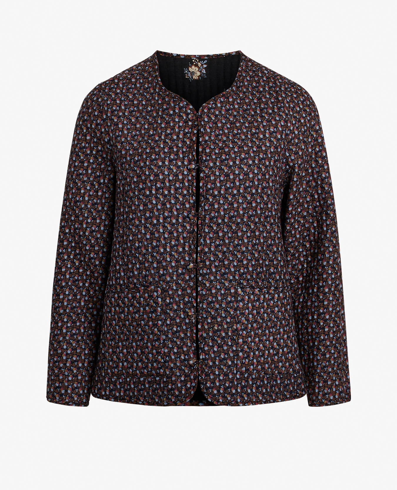 ORGANIC FLORAL COTTON JACKET - Image 2