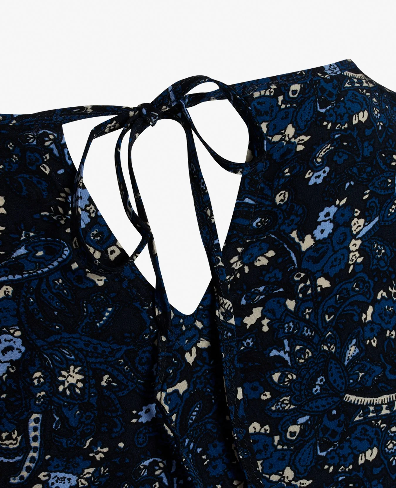 PAISLEY AIR CREPE DRESS - Image 3