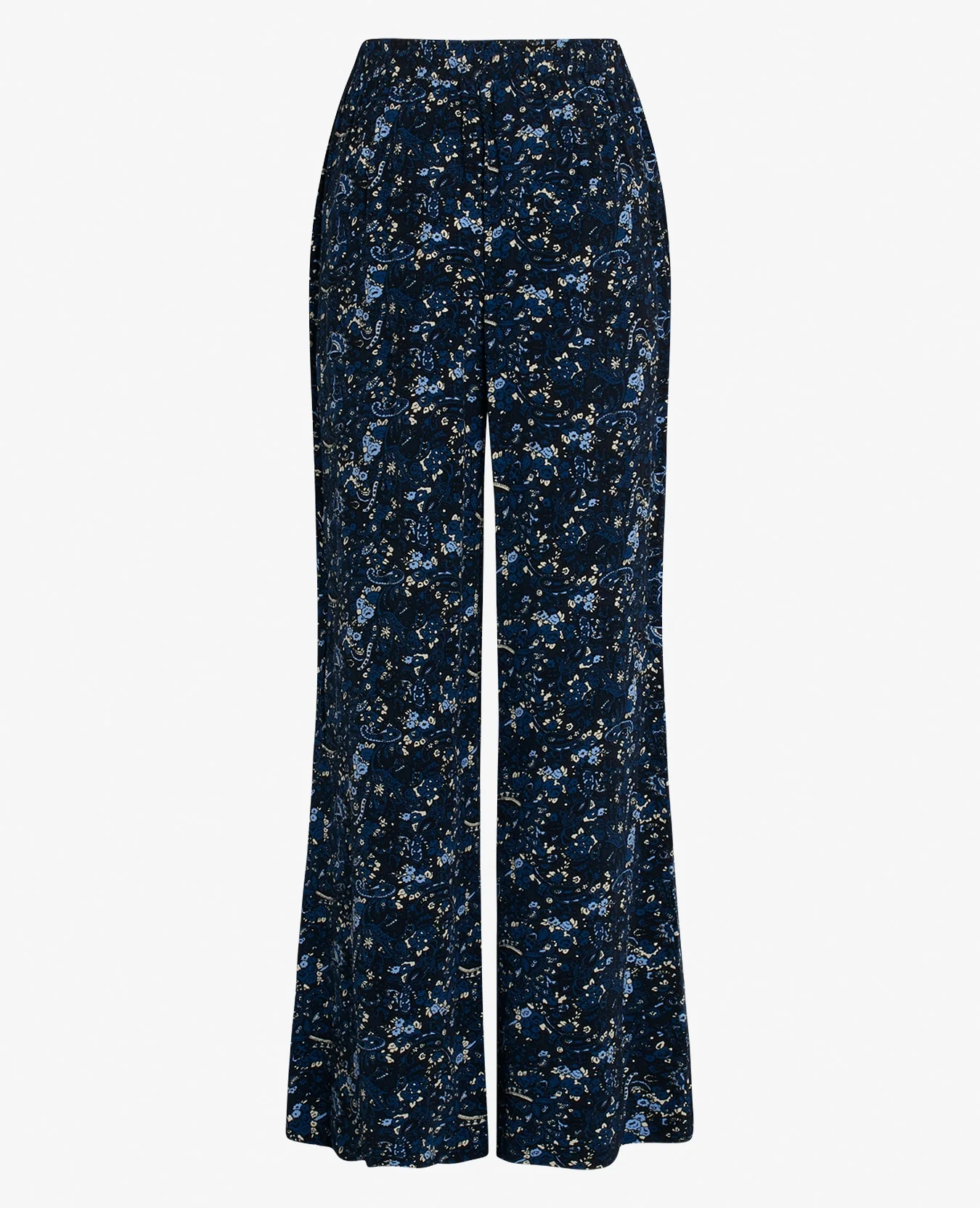PAISLEY AIR CREPE TROUSERS - Image 2