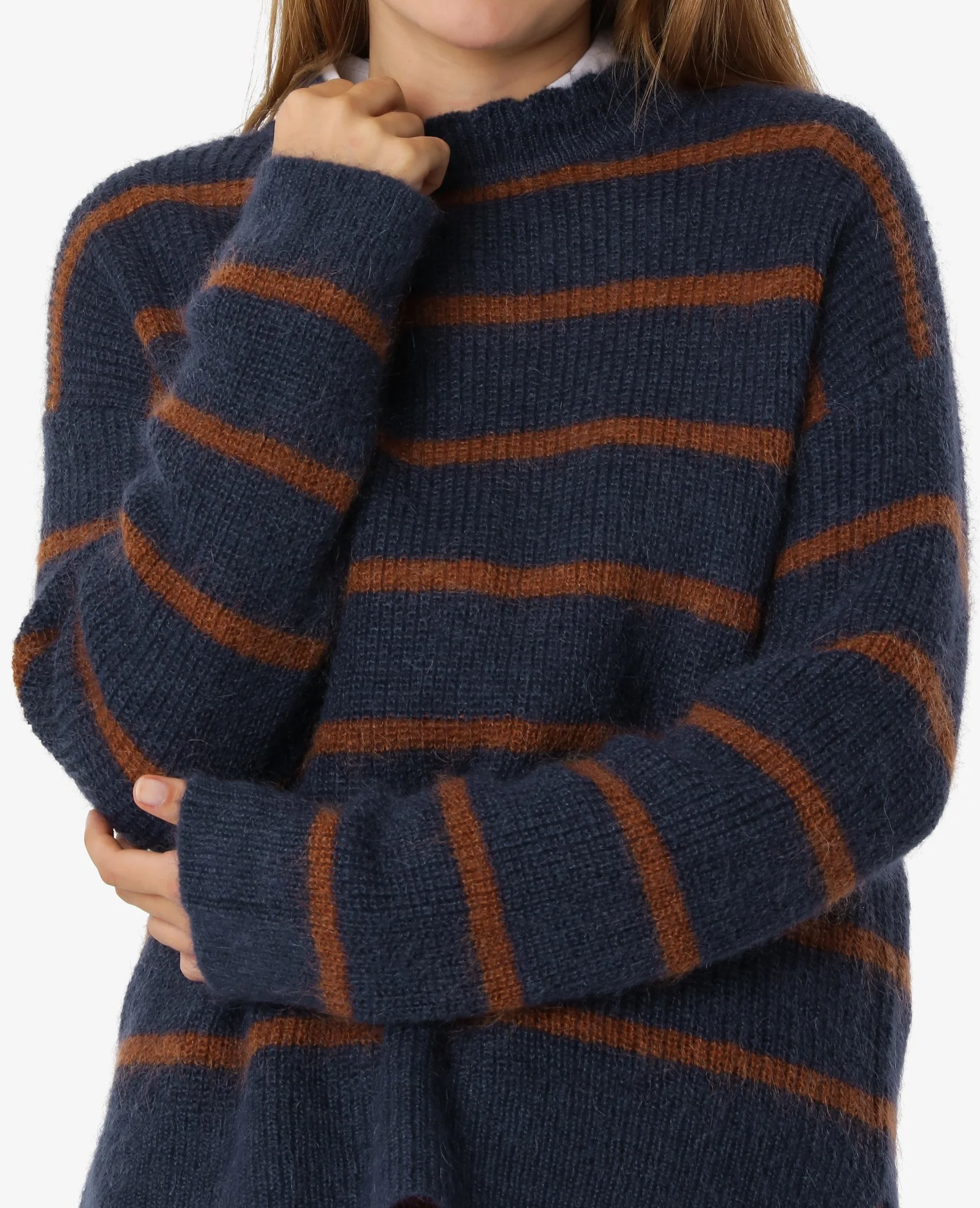 SOFT CABLE KNIT PULLOVER - Image 3