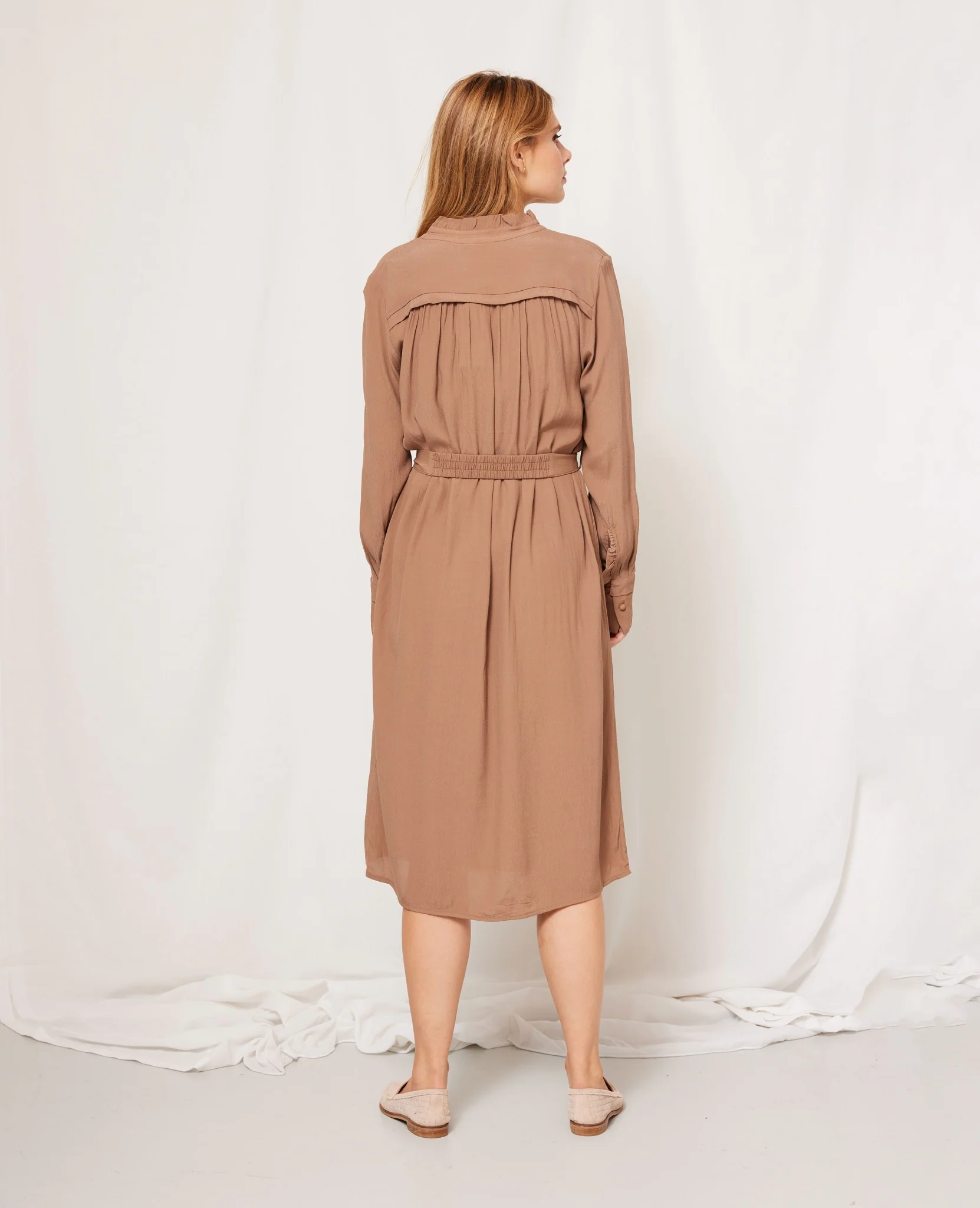 SOLID MOSS DRESS - Image 5