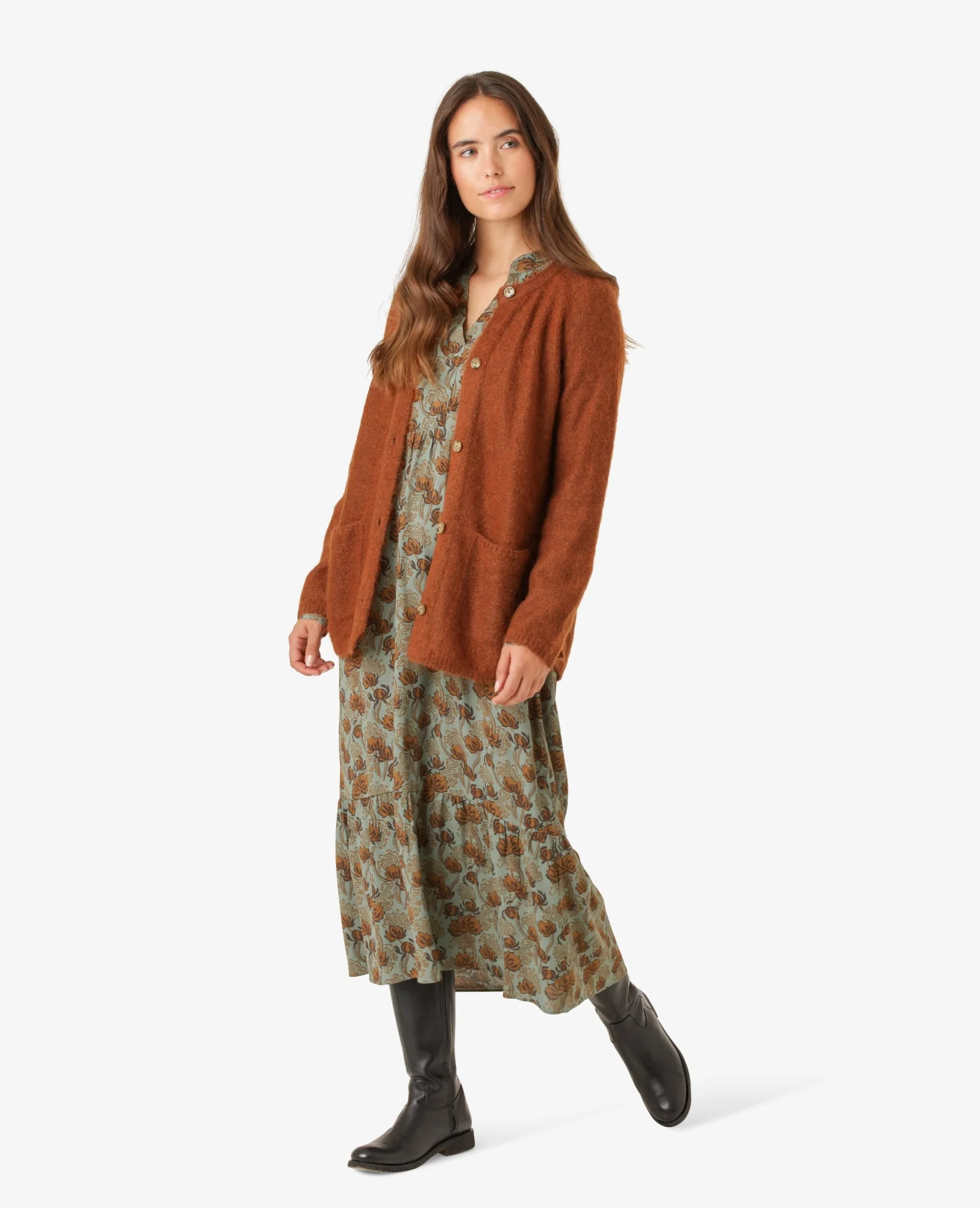 SYBILLENN WOOL MIX CARDIGAN