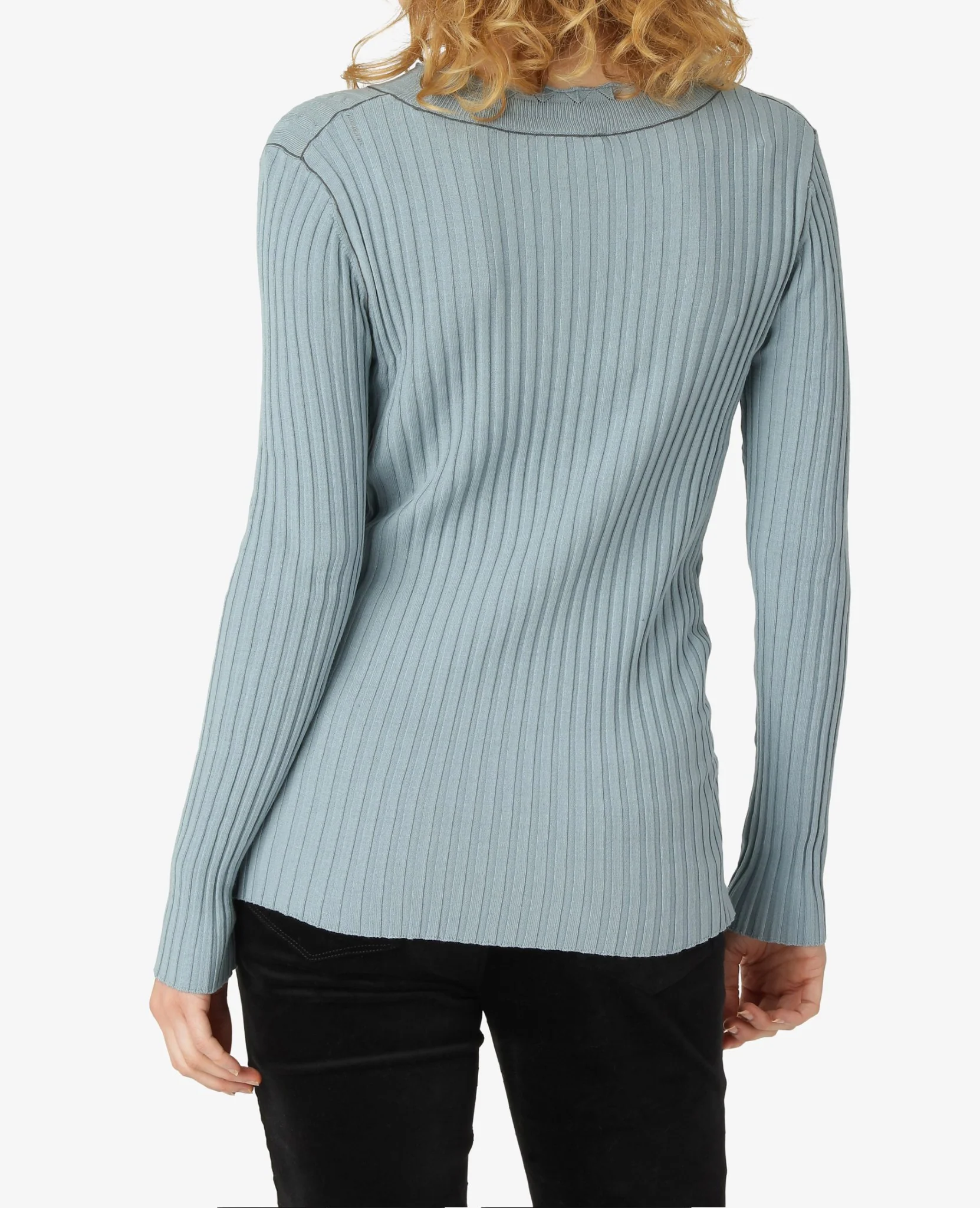 VISCOSE KNIT PULLOVER - Image 3