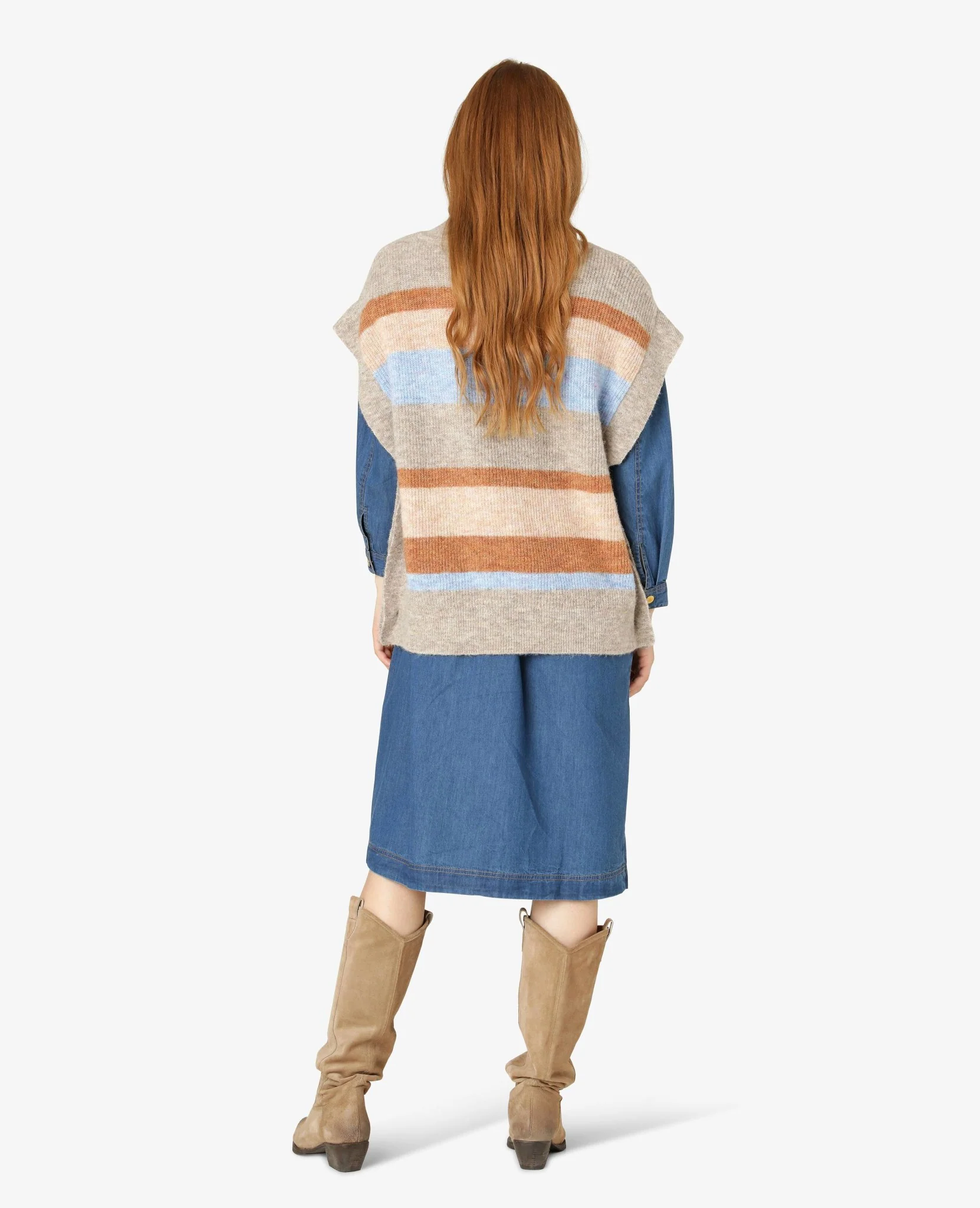 VIVIANNN STRIPED SLIPOVER - Image 4
